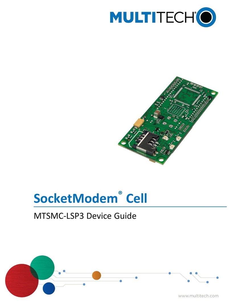Multitech SocketModem Series Application guide Multitech SocketModem Series Application guide