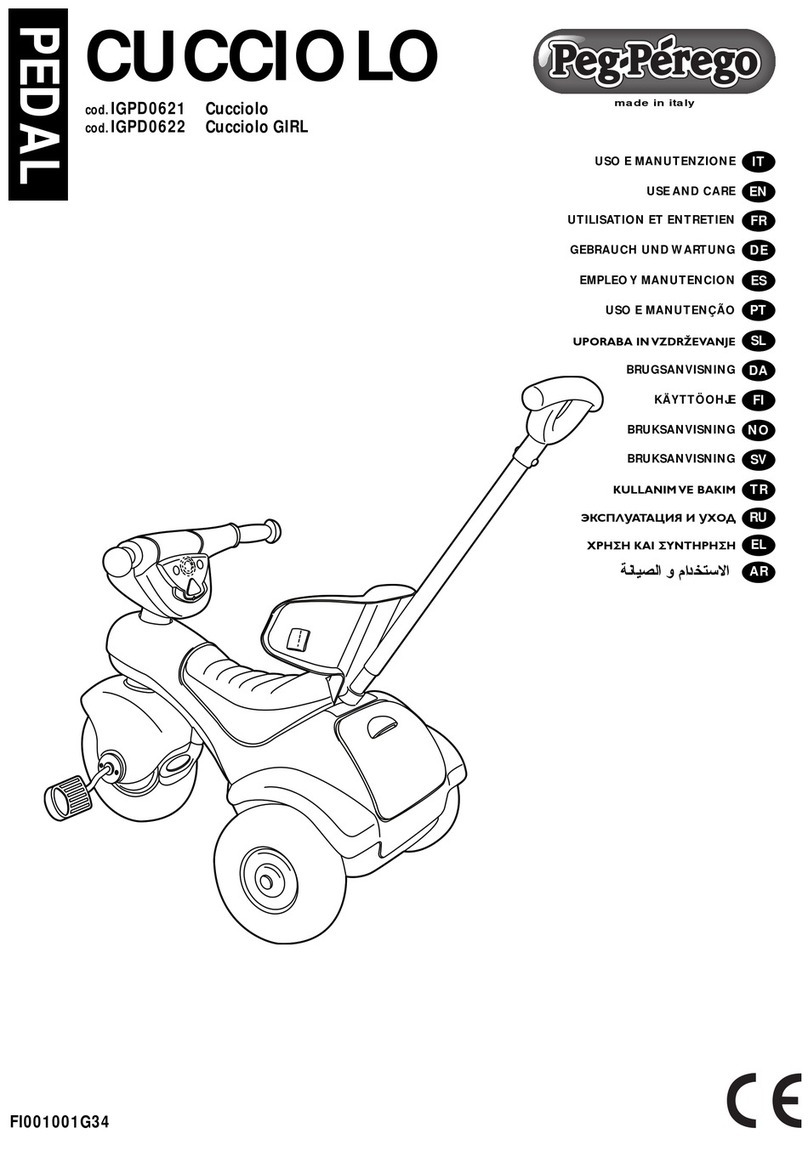 Peg-Perego CUCCIOLO Installation instructions