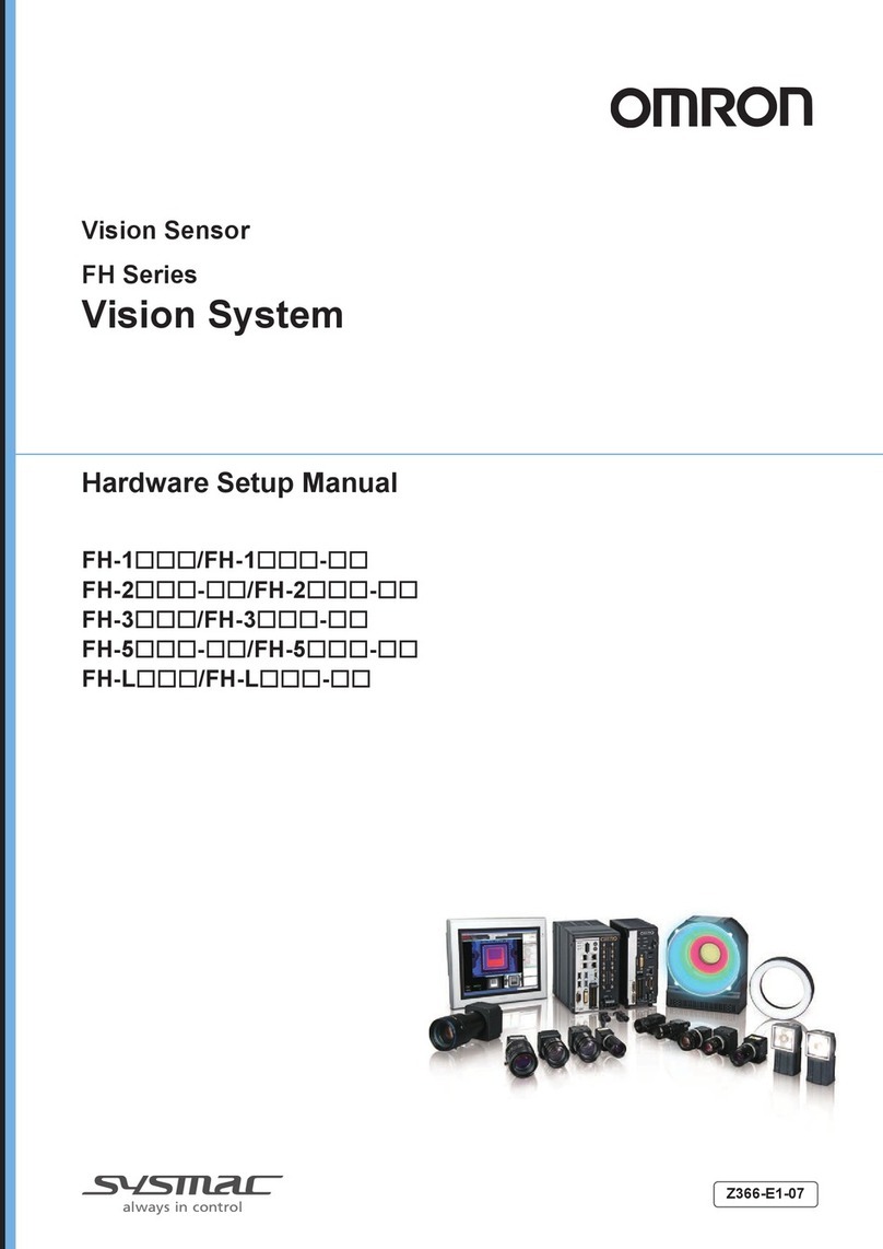 Omron SYSMAC FH Series User guide