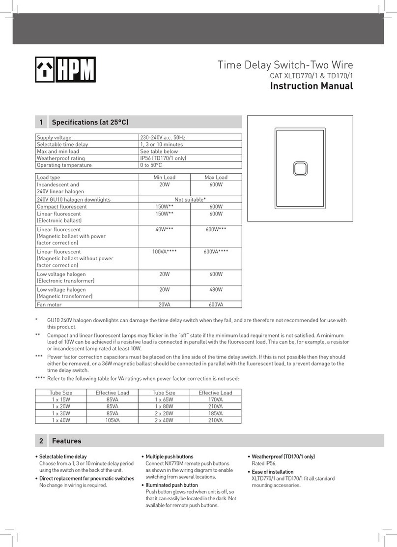 HPM XLTD770/1 instruction manual