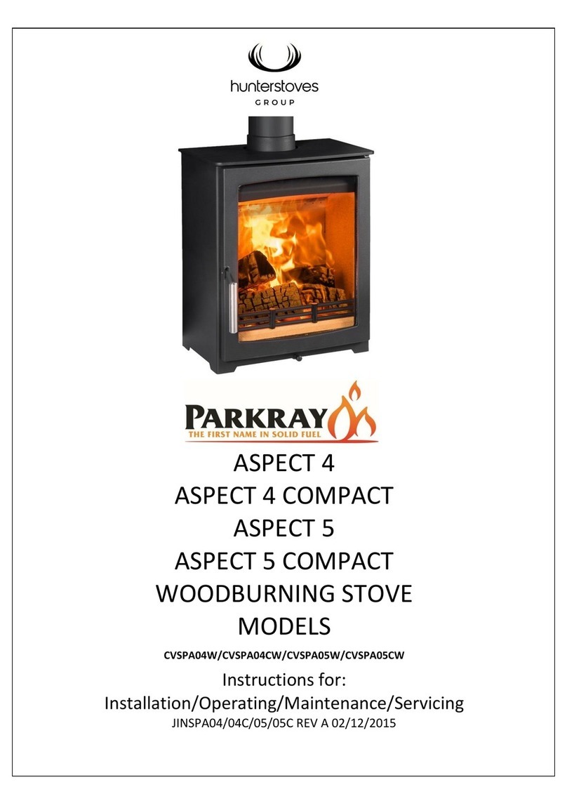 Hunterstoves Group Parkray ASPECT 4 COMPACT User manual