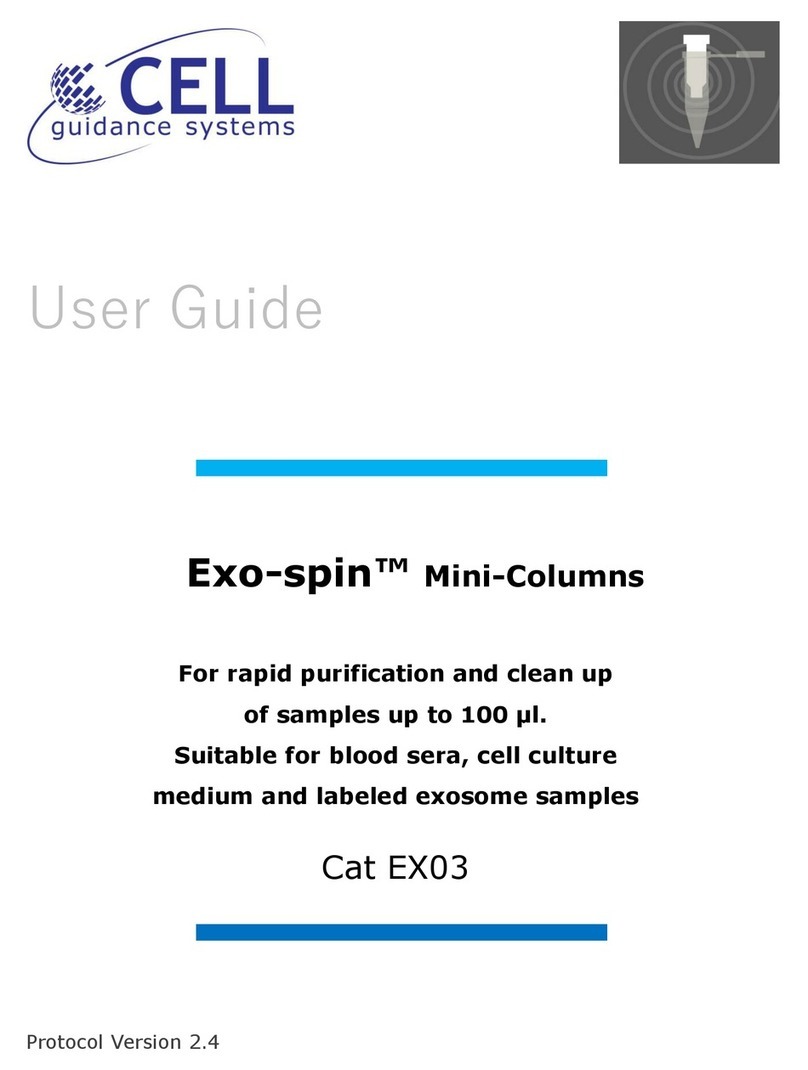 Cell Guidance Systems Exo-spin Mini-Columns user guide Cell Guidance Systems Exo-spin Mini-Columns user guide