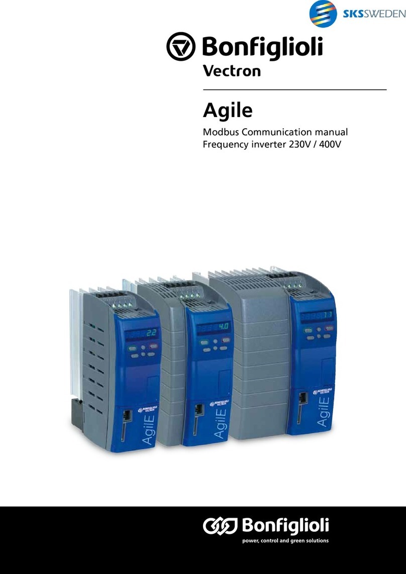 BONFIGLIOLI Vectron Agile Use and care manual