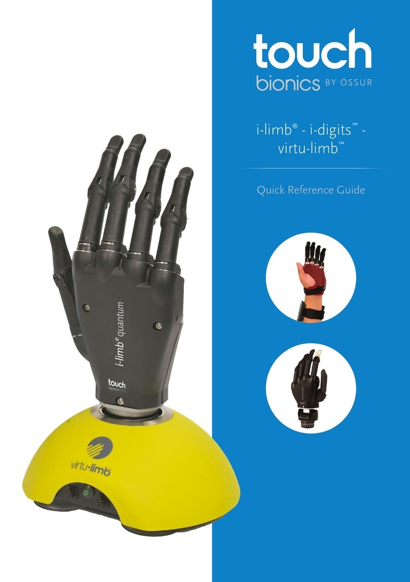touch bionics i-limb User manual touch bionics i-limb User manual