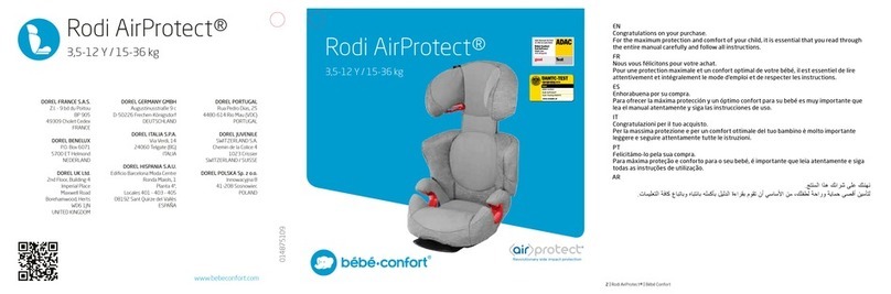 BEBE CONFORT Rodi AirProtect User manual