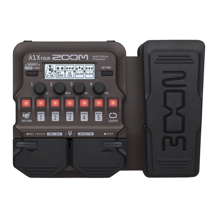Zoom A1 FOUR User manual