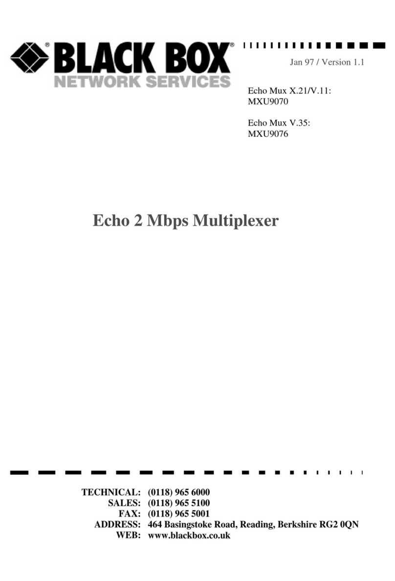 Black Box Echo Series user manual