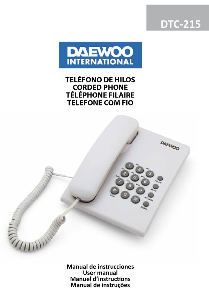 Daewoo DTC-215 user manual