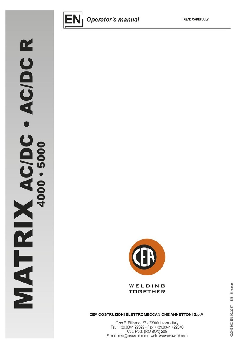 CEA MATRIX 4000 AC/DC R User manual