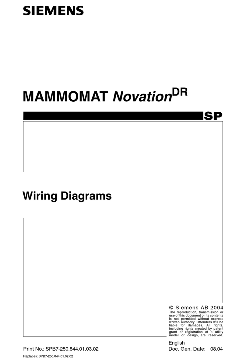 Siemens MAMMOMAT NovationDR Manual