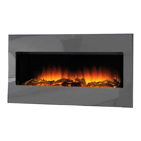 Flamerite Fires OMNIGLIDE Glazer 900 User manual