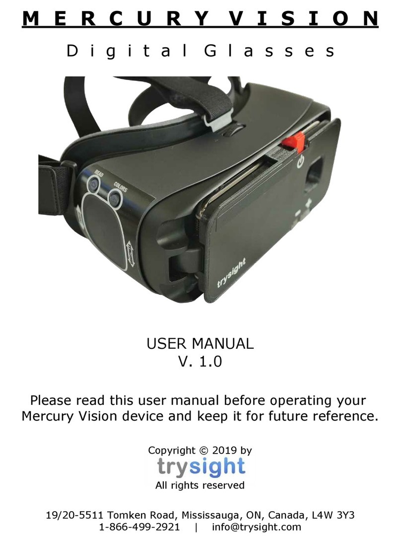 TRYSIGHT MERCURY VISION user manual