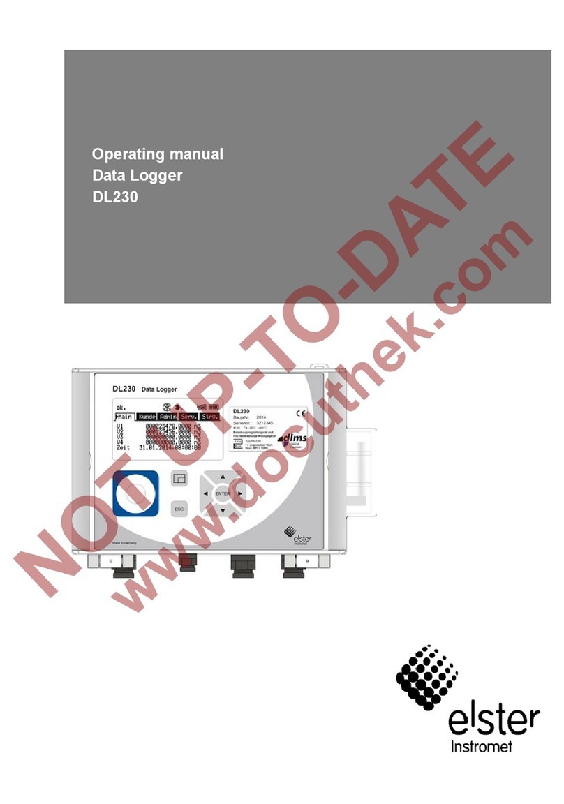 Elster Instromet DL230 User manual
