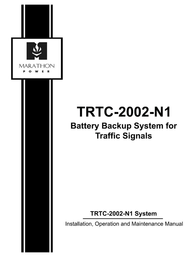 Marathon Power TRTC-2002-N1 User manual