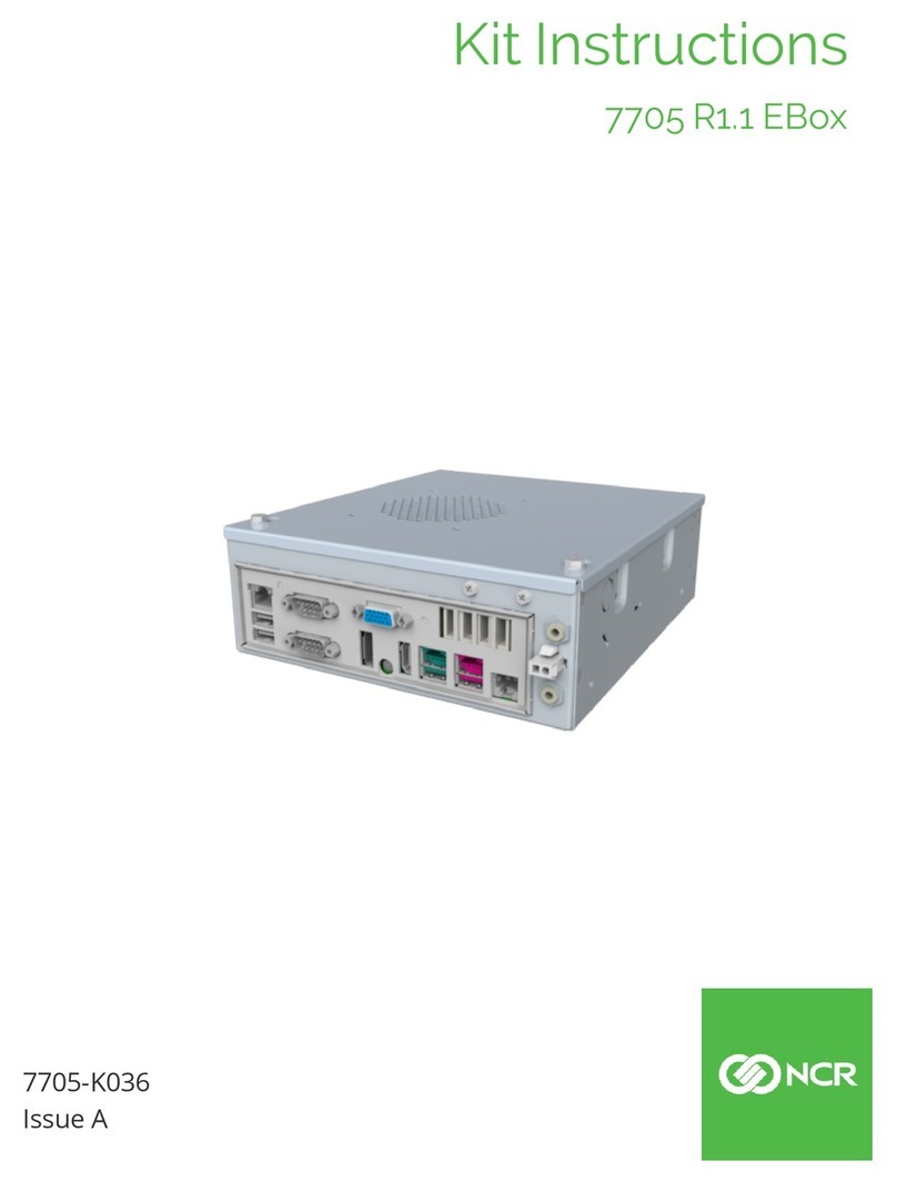 NCR 7705 R1.1 EBox Kit instructions