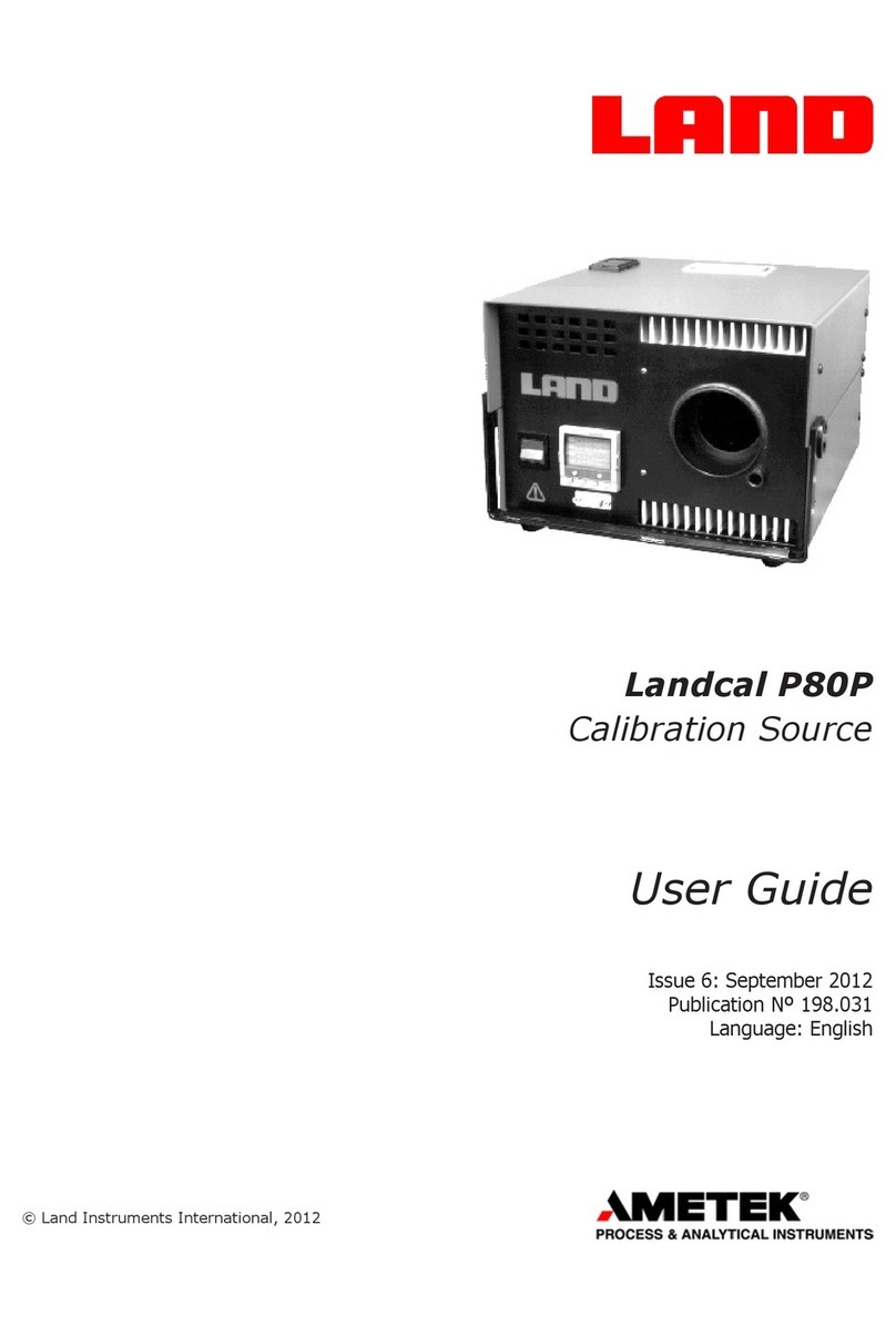 Ametek Land Landcal P80P User manual