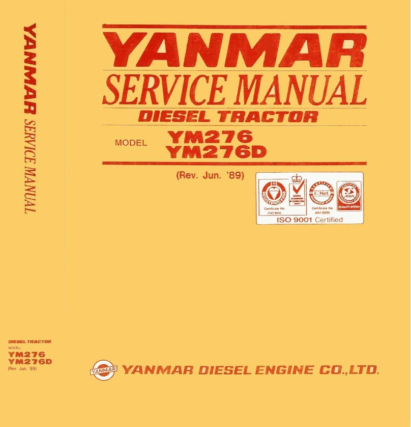 Yanmar YM276 User manual