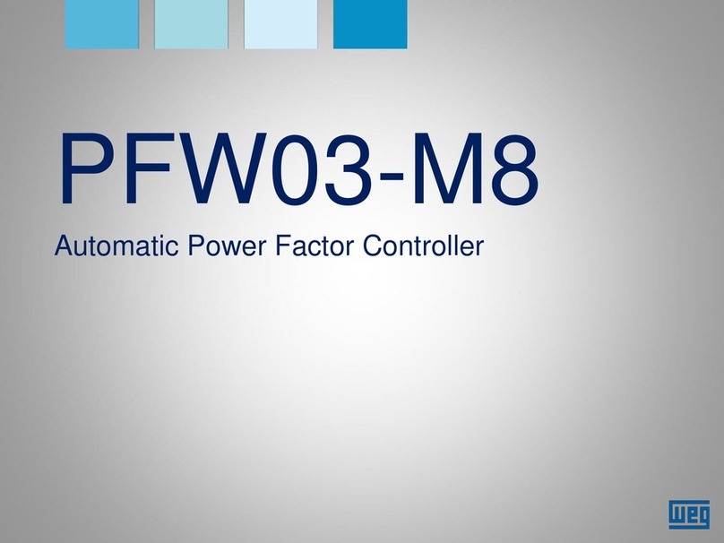 WEG PFW03-M8 User manual