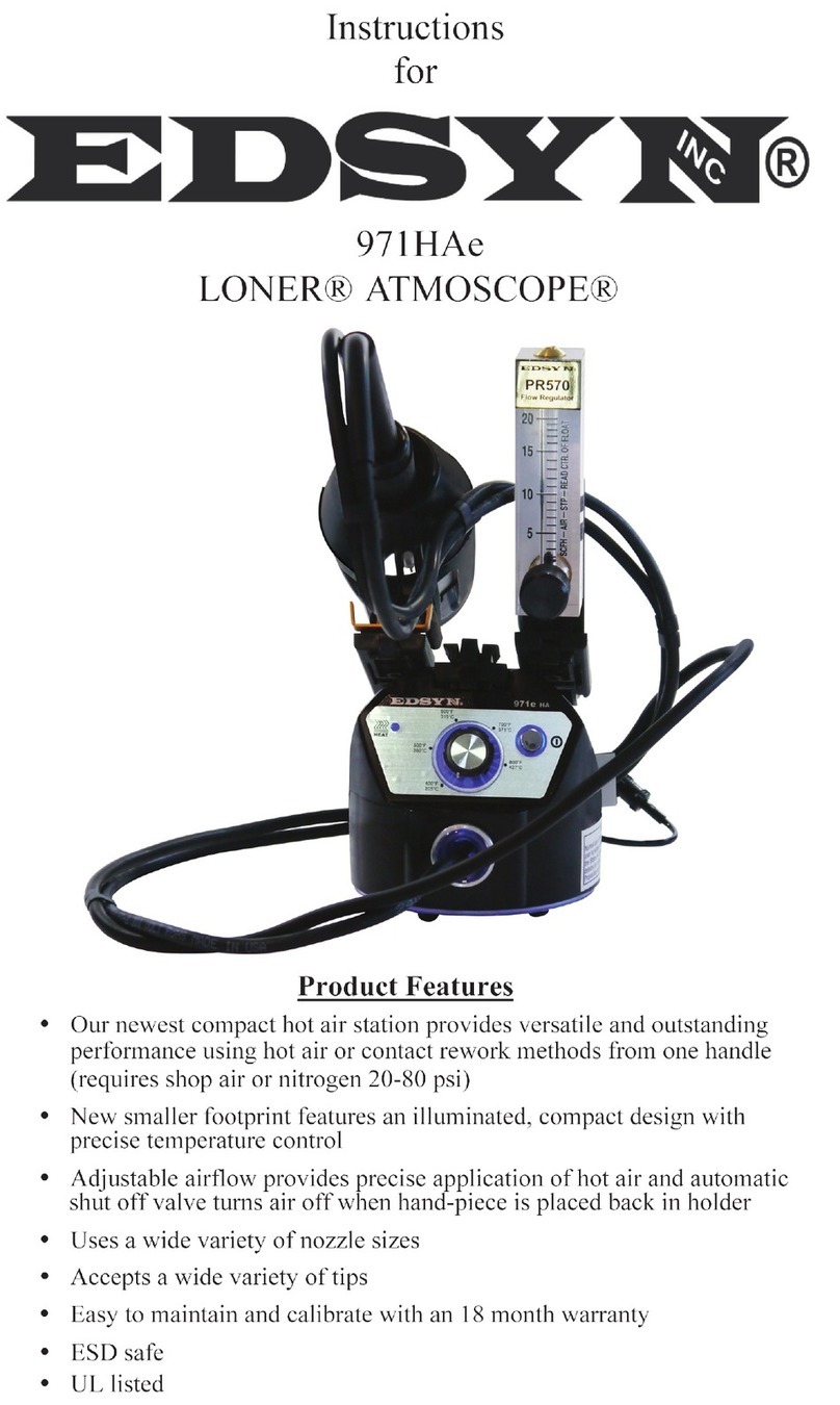 Edsyn LONER ATMOSCOPE 971HAe instructions