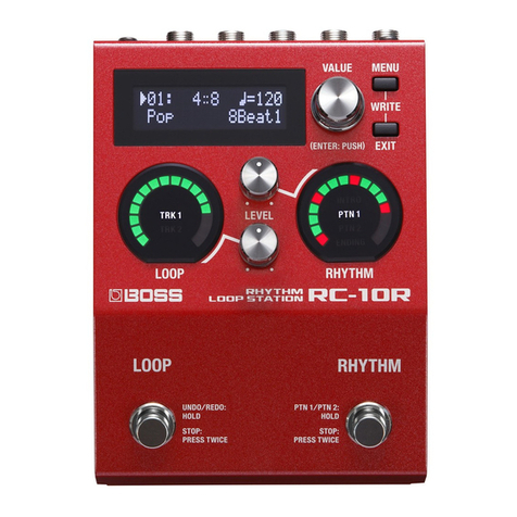 BOSSCO RC-10R User manual