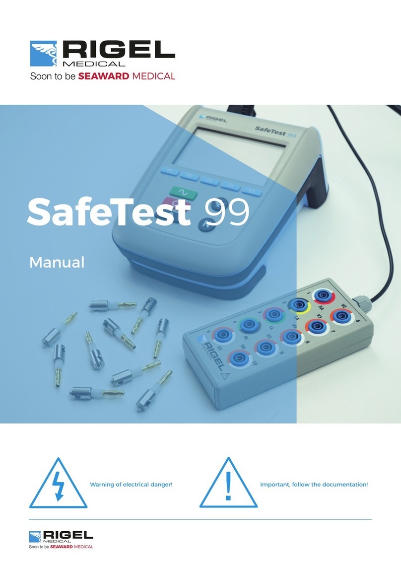 Seaward Rigel SafeTest 99 manual