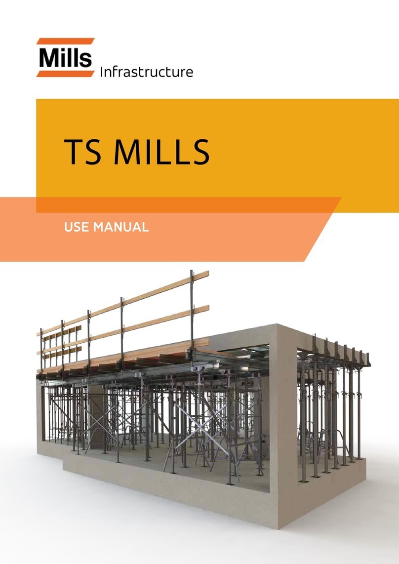 Mills TS MILLS Use manual