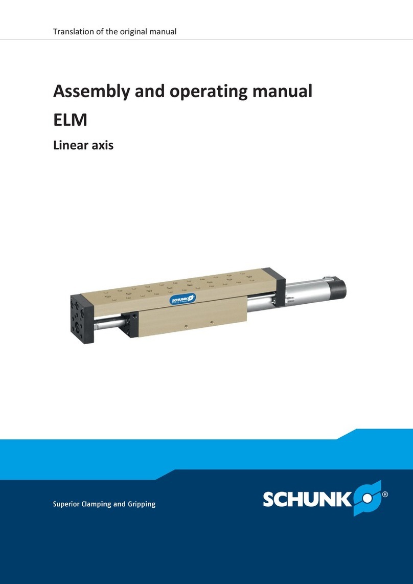 SCHUNK ELM Series User instructions