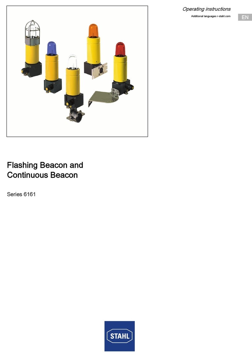 Stahl 6161 Series operating instructions