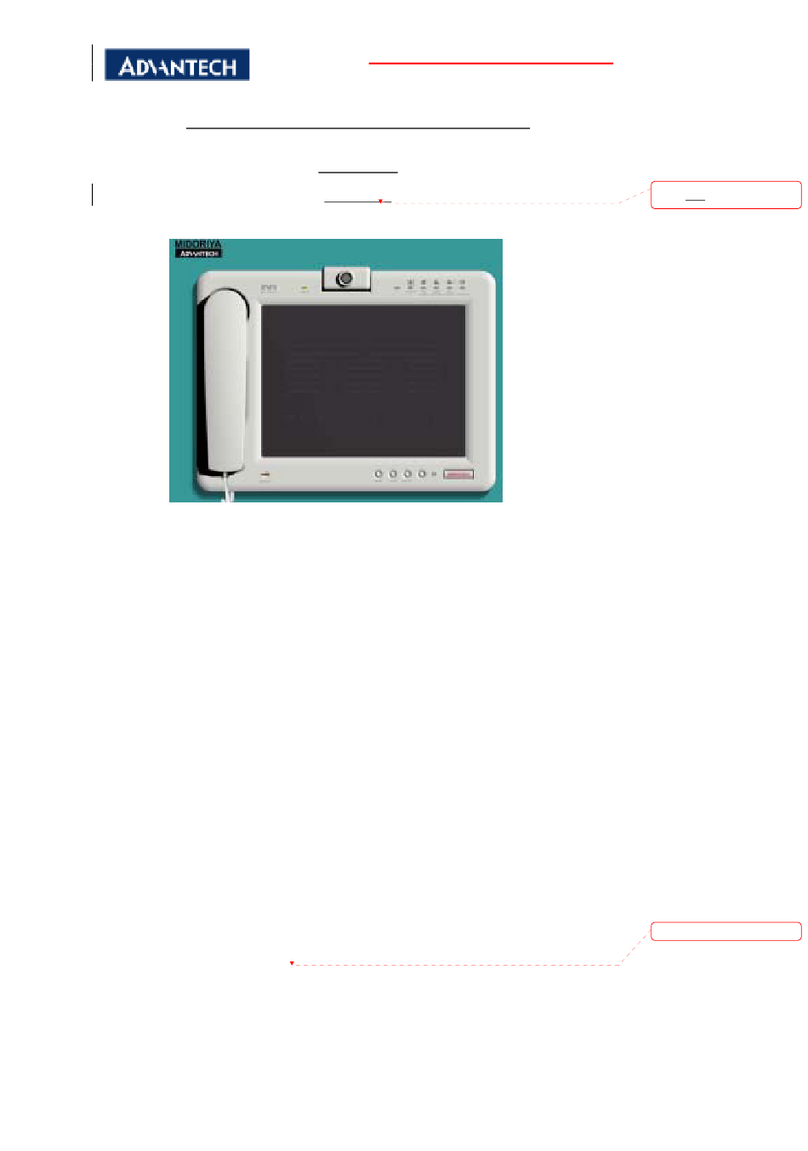 Advantech EH-7104G User manual
