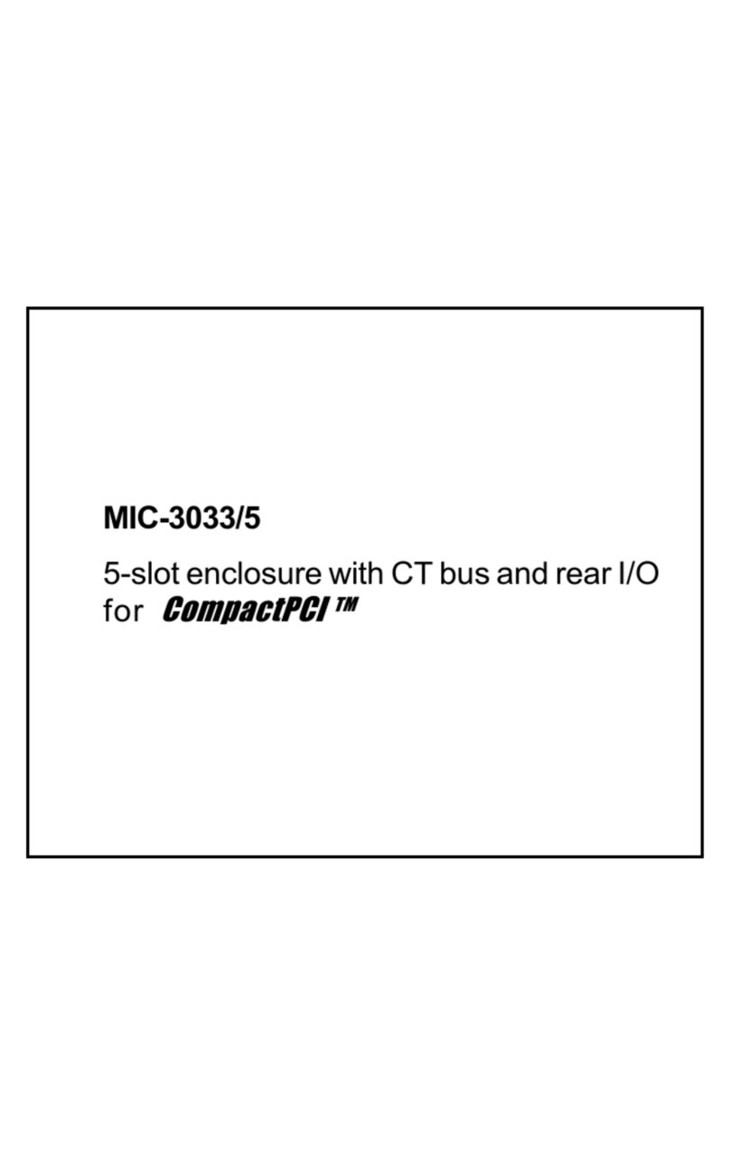 Advantech MIC-3035 User manual