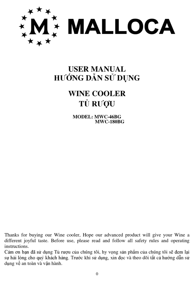 Malloca MWC-46BG user manual