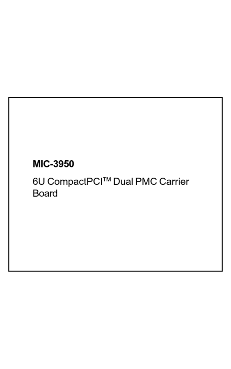 Advantech MIC-3950 User manual