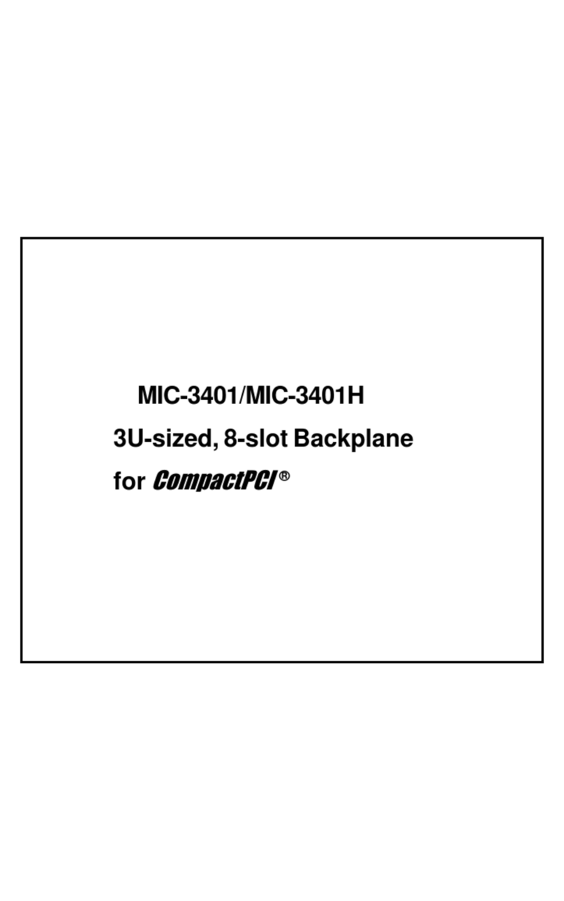 Advantech MIC-3401 user manual