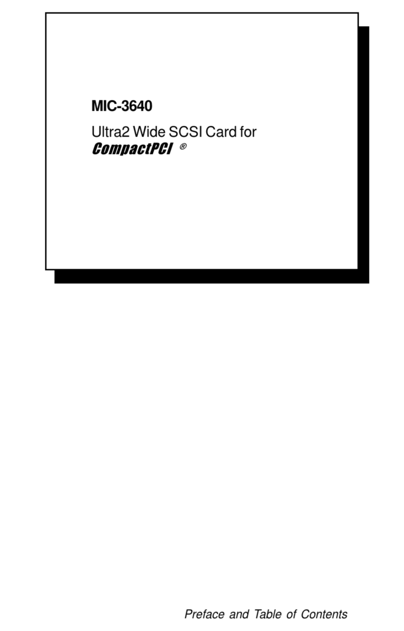 Advantech MIC-3640 user manual