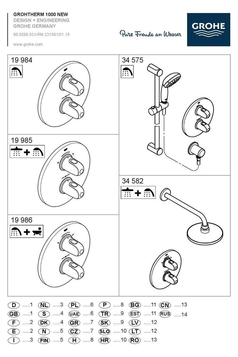 Grohe 19 984 installation manual