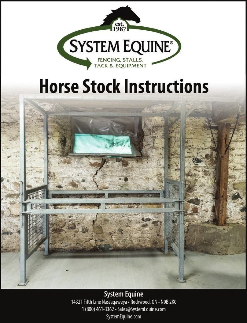 System Equine Horse Stock Series instructions