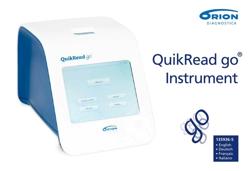 Orion Diagnostica QuikRead go manual