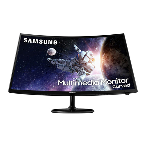 Samsung C32F39MFU Series User manual