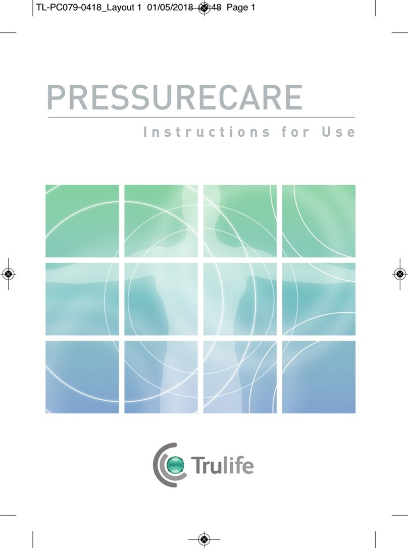Trulife Pressurecare Series Instructions for use