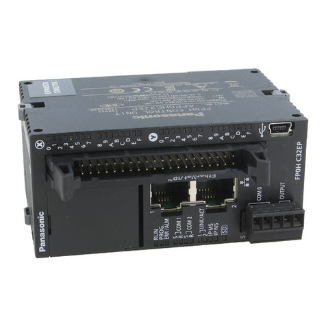 Panasonic AFP0HC32ET User manual