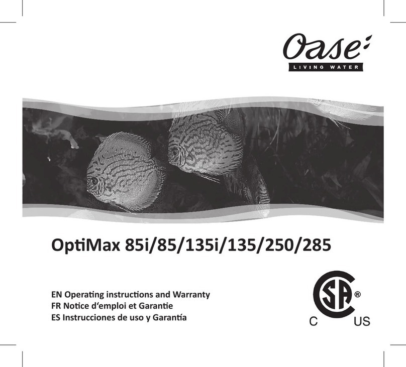 Oase OptiMax 85i operating instructions