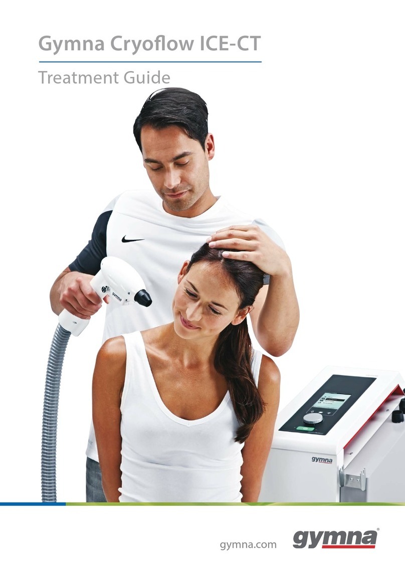 Gymna CRYOFLOW ICE-CT Treatment Guide