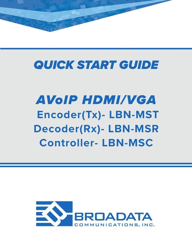 Broadata LBN-MST quick start guide