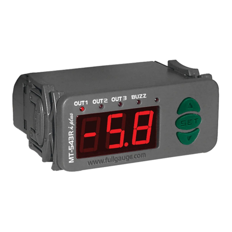 Full Gauge Controls MT-543Ri plus User manual