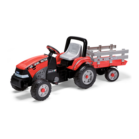 Peg-Perego MAXI DIESEL TRACTOR Installation instructions