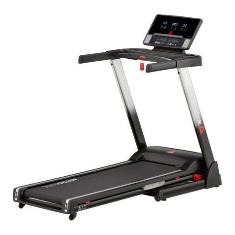 Reebok ASTRORIDE A4.0 Treadmill user manual