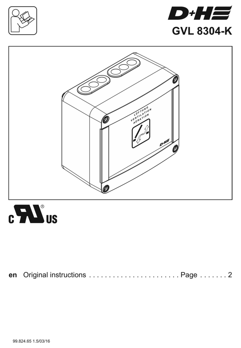 D+H GVL 8304-K Original instructions