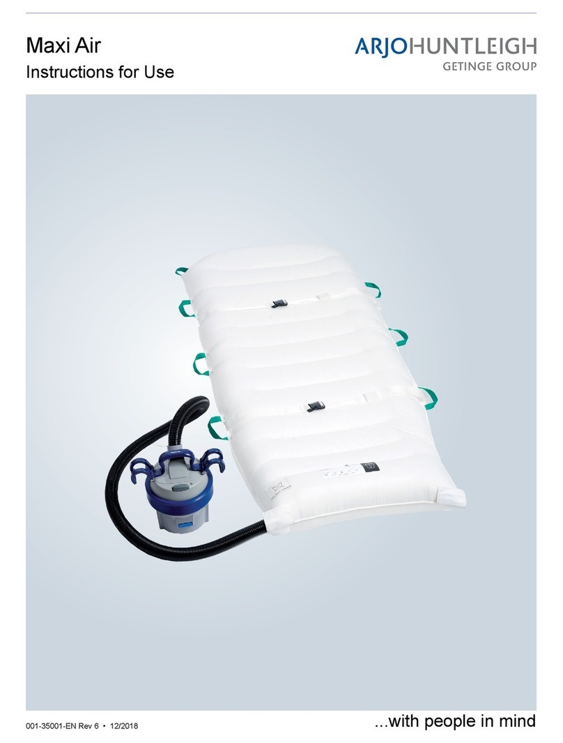 Getinge Arjohuntleigh Maxi Air Instructions for use