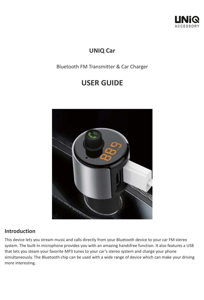 Uniq Accesory UniqCar User manual
