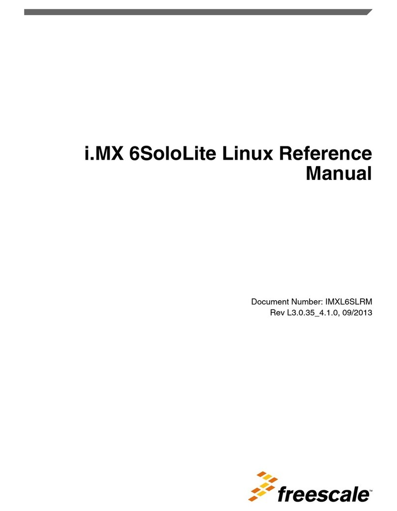 Freescale Semiconductor i.MX 6SoloLite Linux User manual Freescale Semiconductor i.MX 6SoloLite Linux User manual